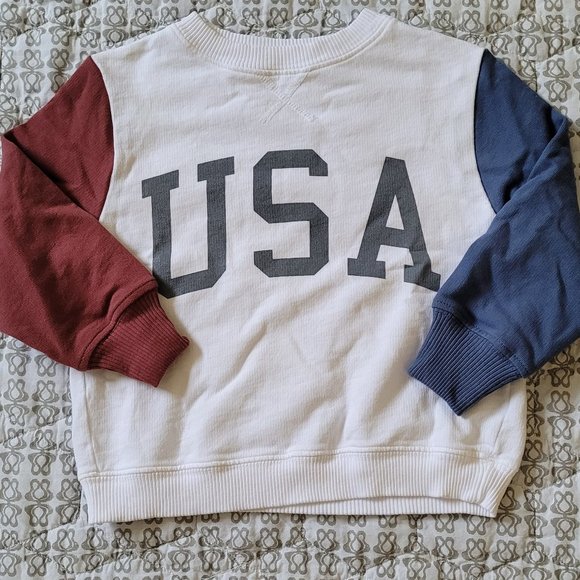 June & Grey USA Sweatshirt - Picture 1 of 1